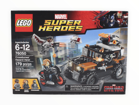 Certified Used Set 76050 Marvel Super Heroes Crossbones’ Hazard Heist Sale