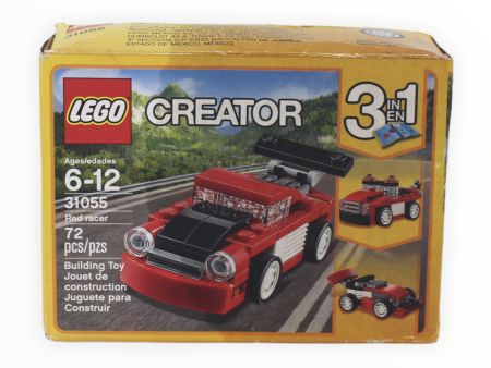 Certified Used Set 31055 Creator Red racer Discount