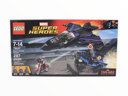 Certified Used Set 76047 Marvel Super Heroes Black Panther Pursuit Cheap