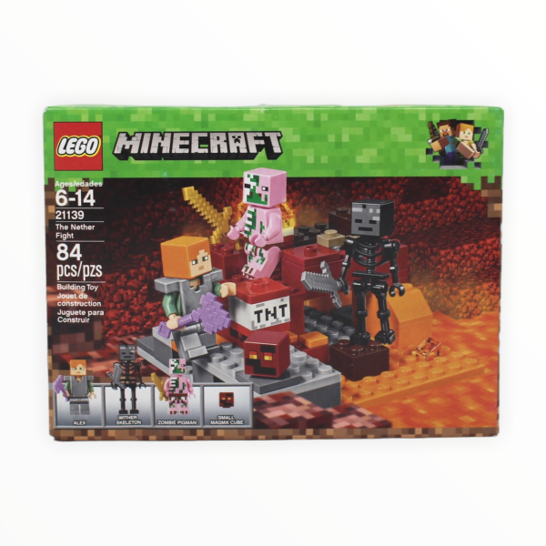 Certified Used Set 21139 Minecraft The Nether Fight Online Sale