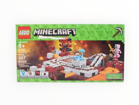 Certified Used Set 21130 Minecraft The Nether Railway For Discount