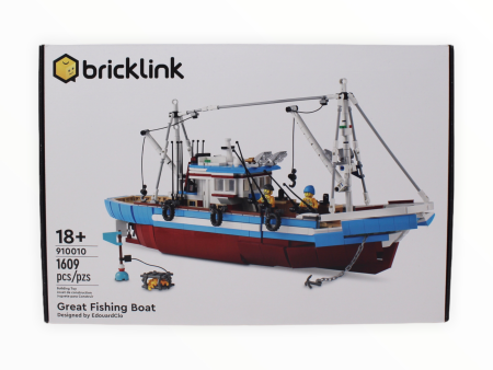 Retired Bricklink Set 910010 Great Fishing Boat Online