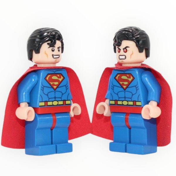 Superman (stiff cape, smile   red eyes) on Sale