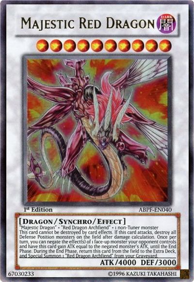 Majestic Red Dragon [ABPF-EN040] Ultra Rare Online