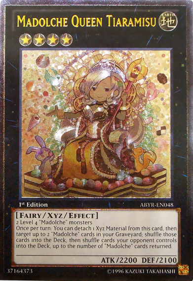 Madolche Queen Tiaramisu (UTR) [ABYR-EN048] Ultimate Rare on Sale