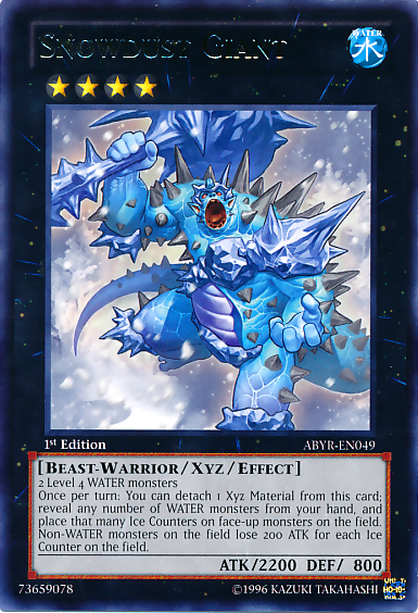 Snowdust Giant [ABYR-EN049] Rare Discount